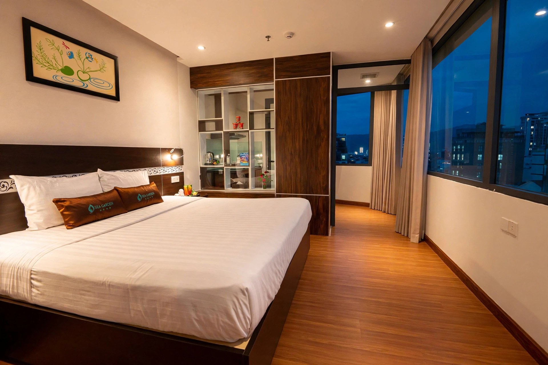 Phòng tắm phòng Deluxe tại Sea Garden Hotel Đà Nẵng