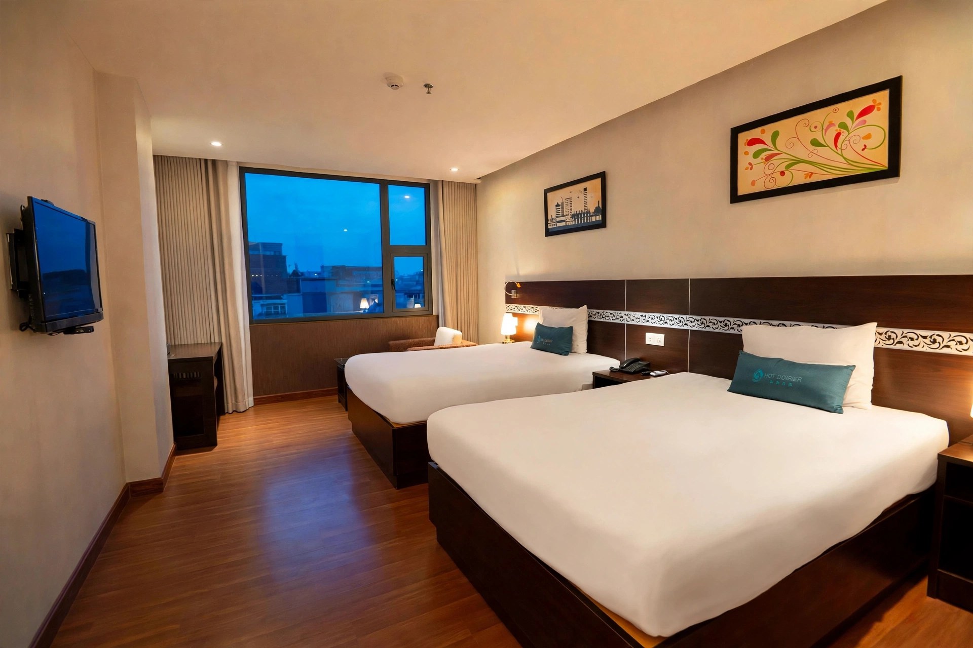 Phòng Deluxe hai giường đơn tại Sea Garden Hotel Đà Nẵng