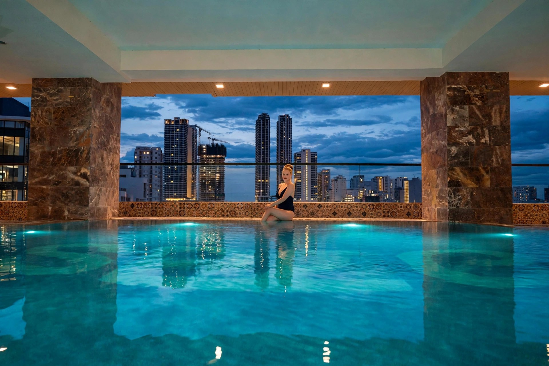 Hồ bơi tại Sea Garden Hotel Đà Nẵng