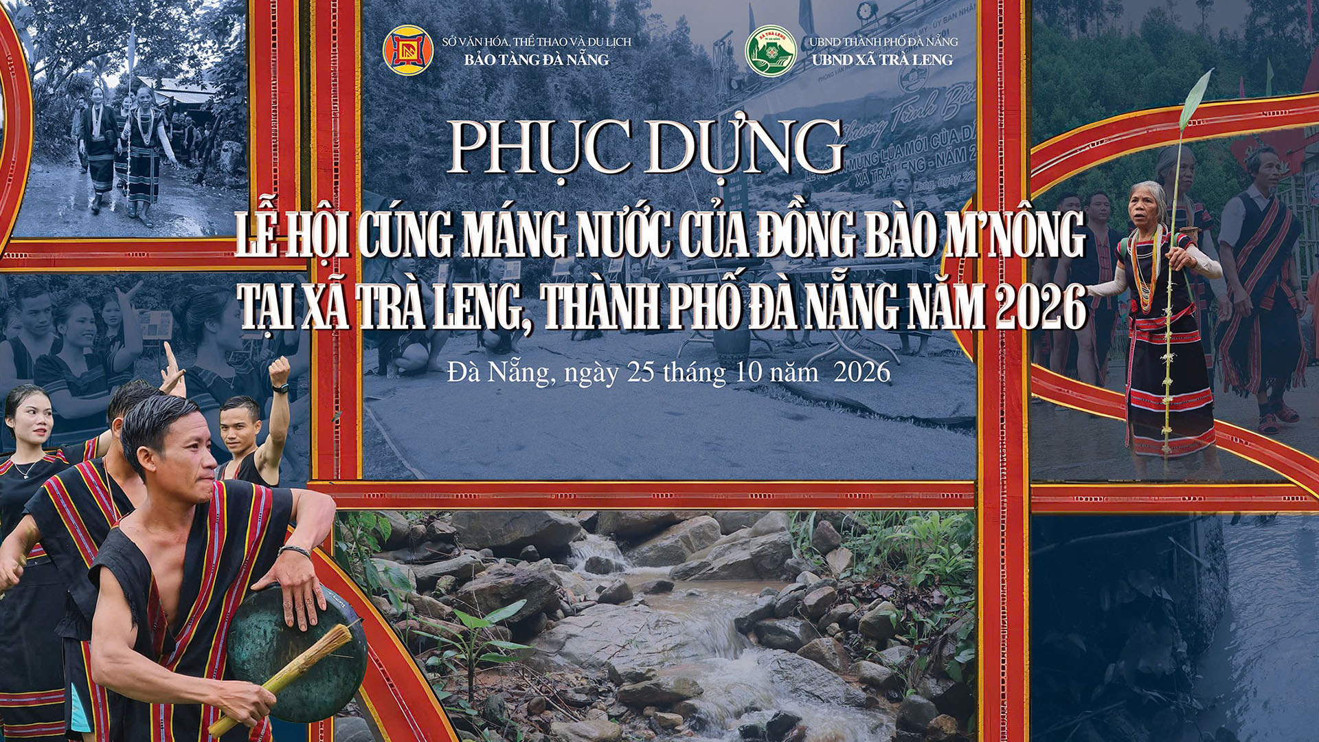 M'Nong Water-Trough Worshipping Festival in Tra Leng